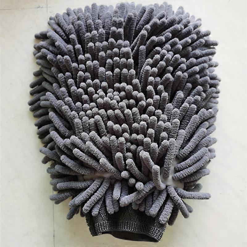 Deluxe Microfiber Car Wash Mitt (2 Pack)