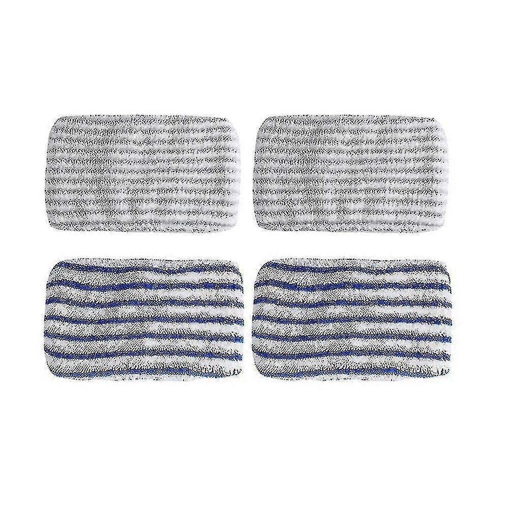 4 Microfiber Cloth Pads Compatible With Rowenta Cleansteam Zr005801 Cleaner