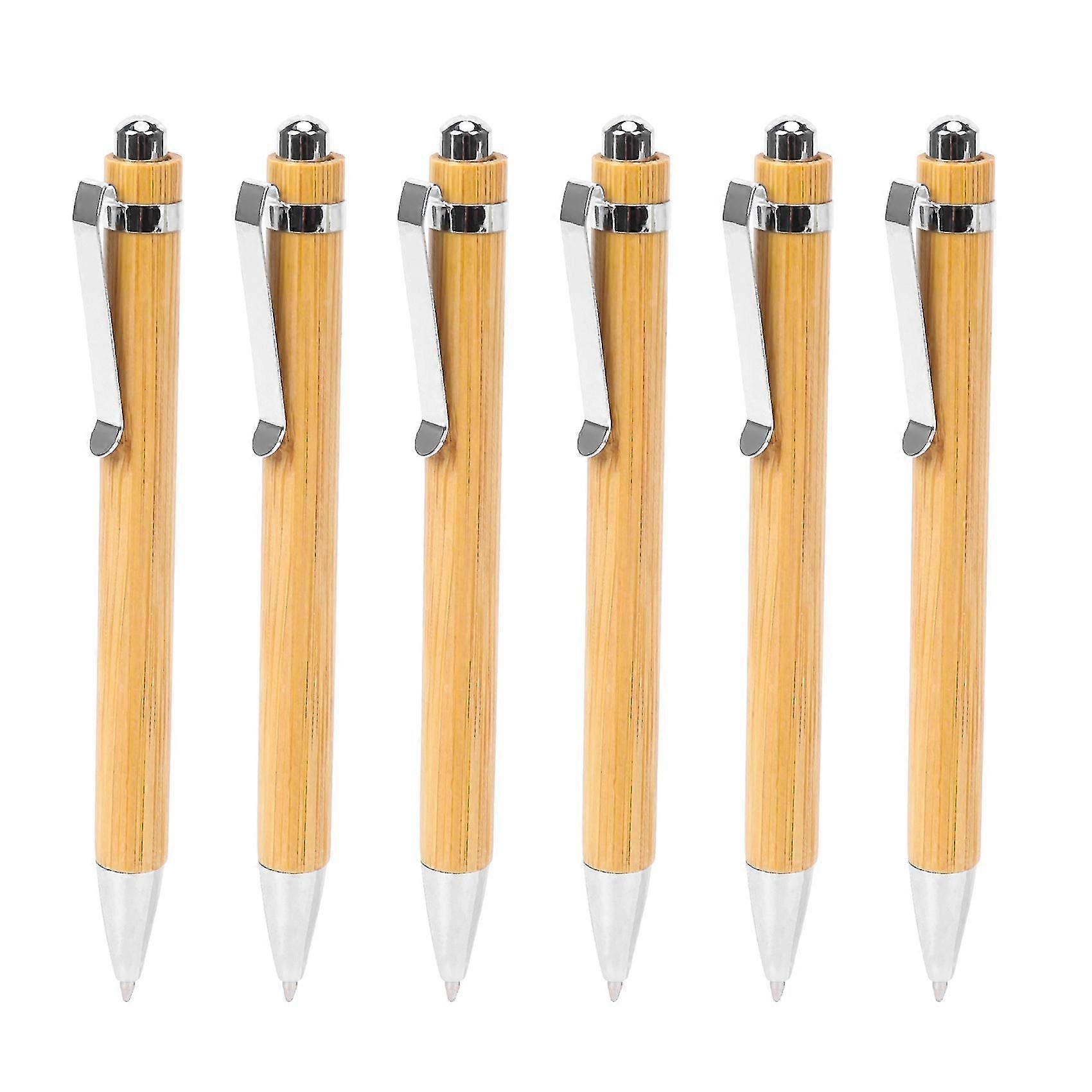 Luffa Ballpoint Pen Sets Misc. Quantities Bamboo Wood Writing Instrument (20 Set)