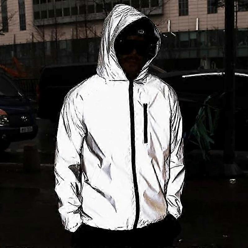 Chaqueta impermeable reflectante cálida de alta visibilidad Chaqueta de seguridad ligera