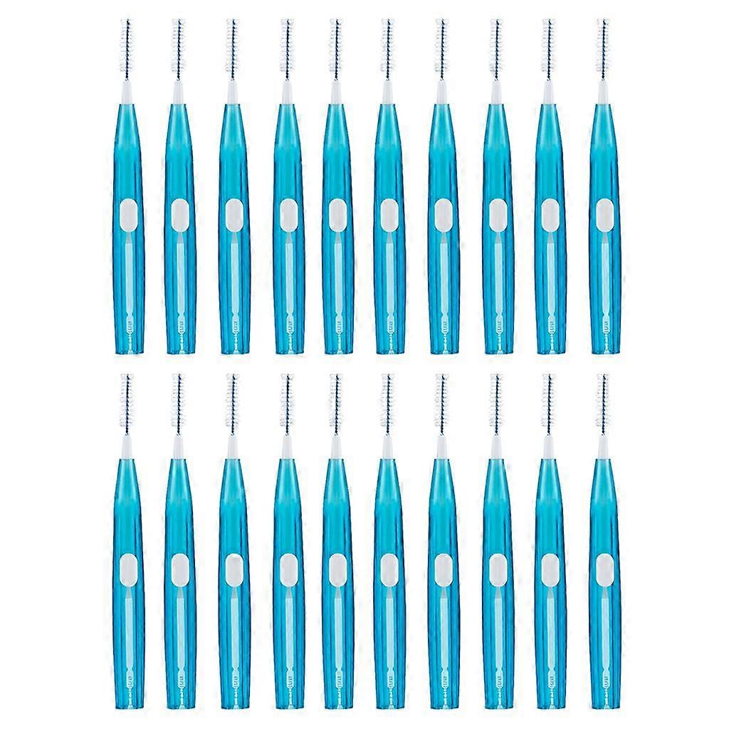 20Pcs Push-Pull Interdental Brush Toothpick Floss Teeth Cleaner Oral Care