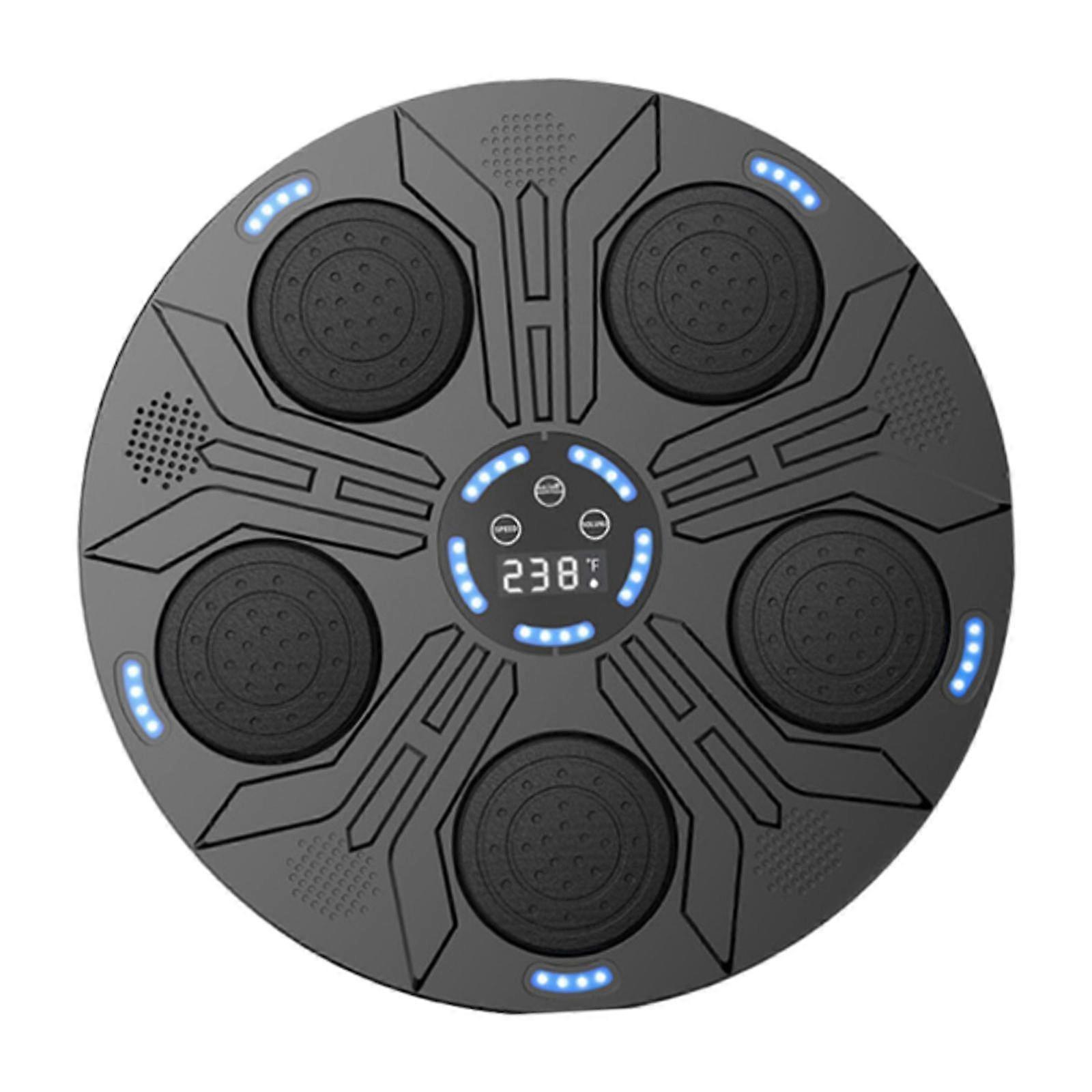 Macchina da boxe elettronica con bersaglio musicale per esercizi di fitness e taekwondo senza guanto