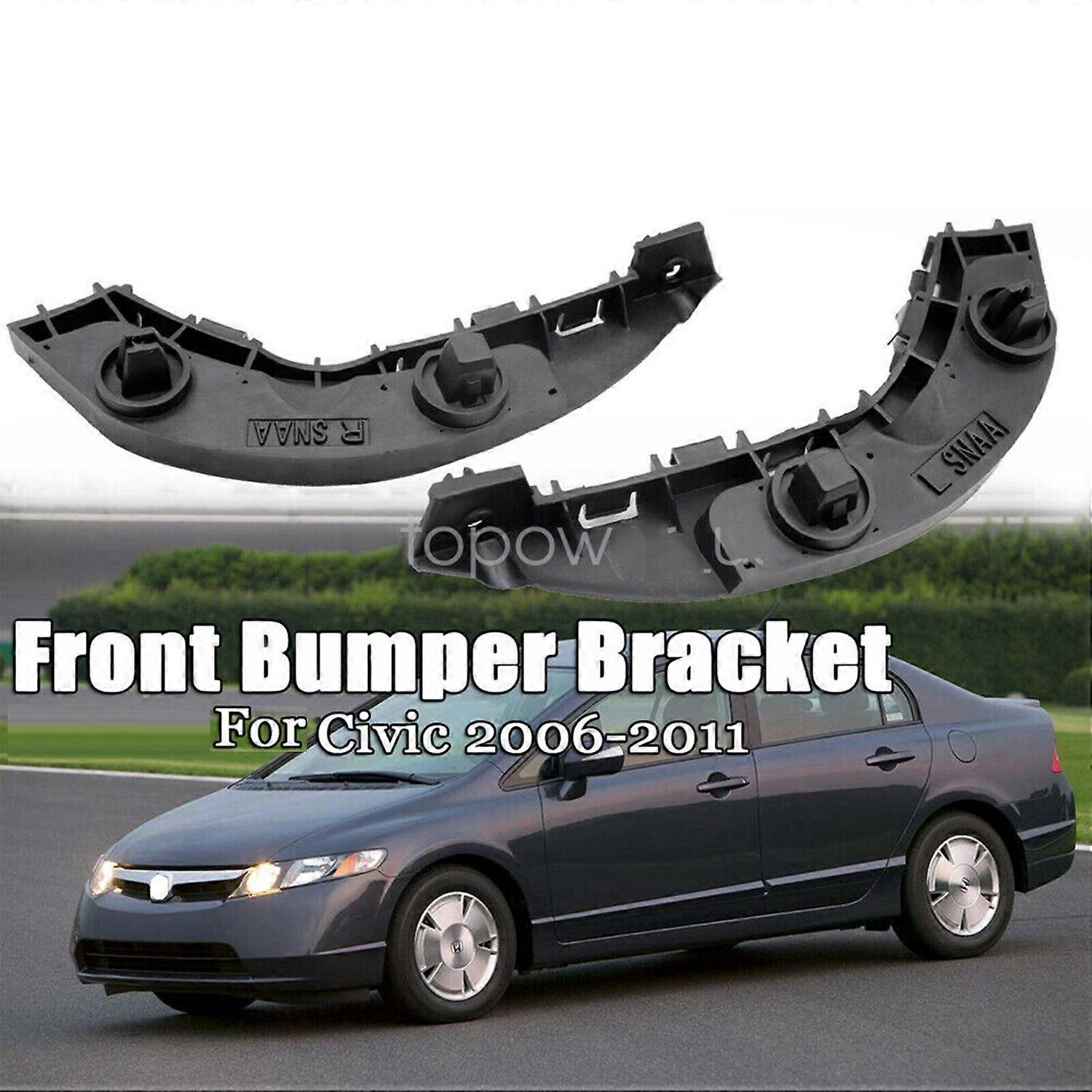 Για Honda Civic Sedan 2006-2011 Στήριγμα Μπροστινού Προφυλακτήρα Βάση Στήριξης Ζεύγος LH RH