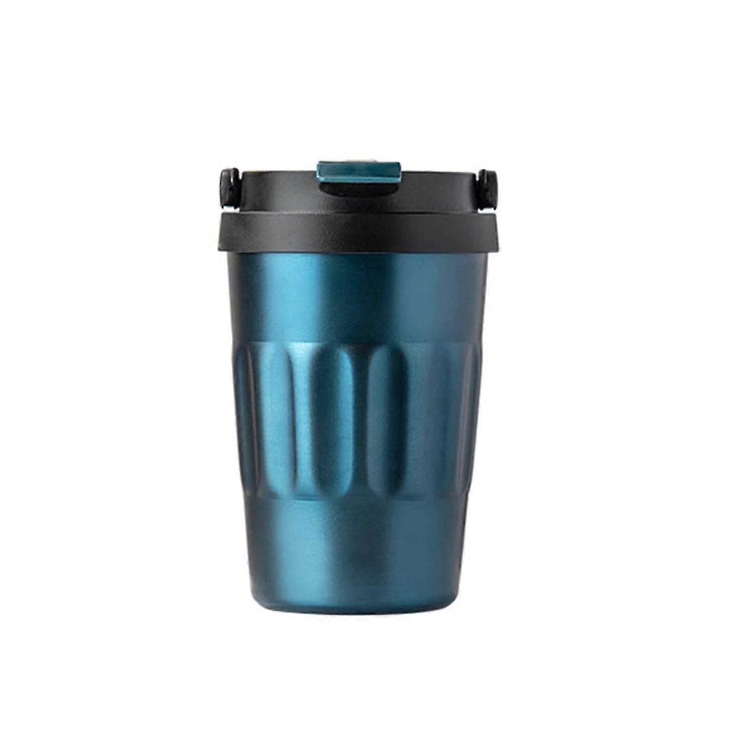 400/500ML Vacuum Flask with Lid Hidden Handle Wide Mouth Vintage Leak-proof Keep Warm Portable