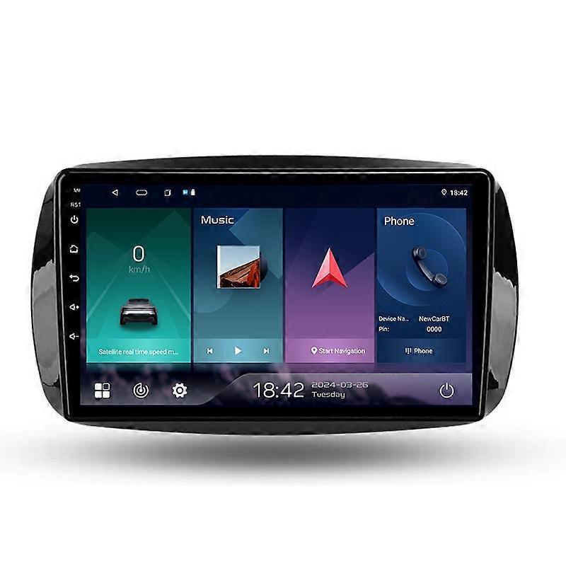 For Benz Smart Fortwo 3 C453 A453 2014-2020 Car Radio Multimedia Video WIFI Navigation GPS