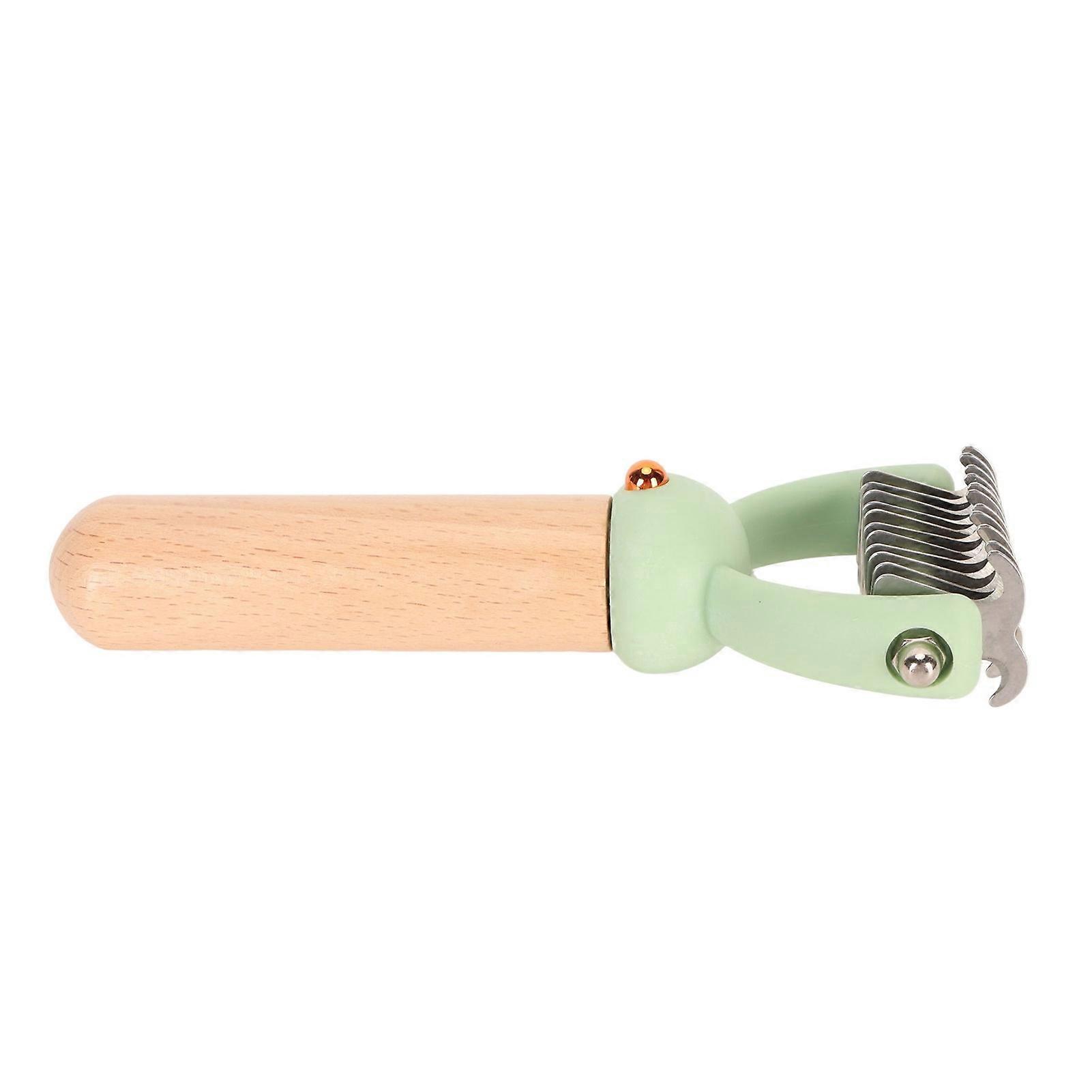 Pet Grooming Brush Pet Shedding Brush Remove Knotted Fur Pet Dematting Comb For Cat Dog