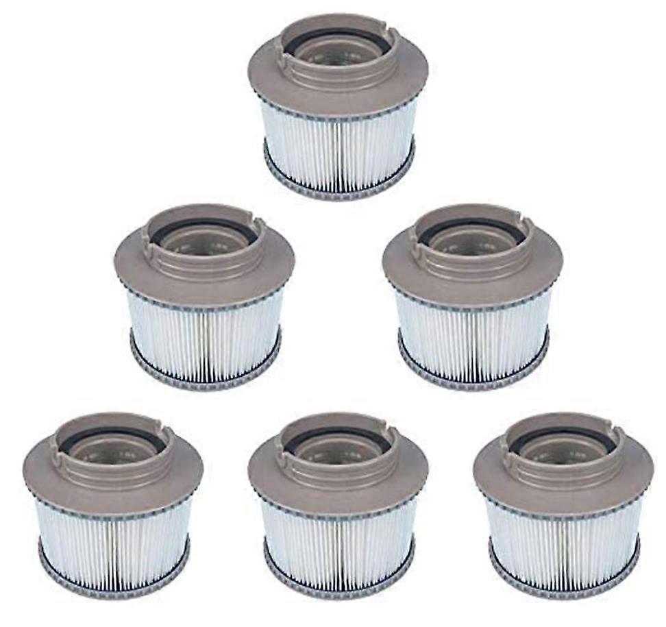 Pack of 6 Replacement Filters for MSpa FD2089, Filter Cartridge for Swimming Pools, and Spas