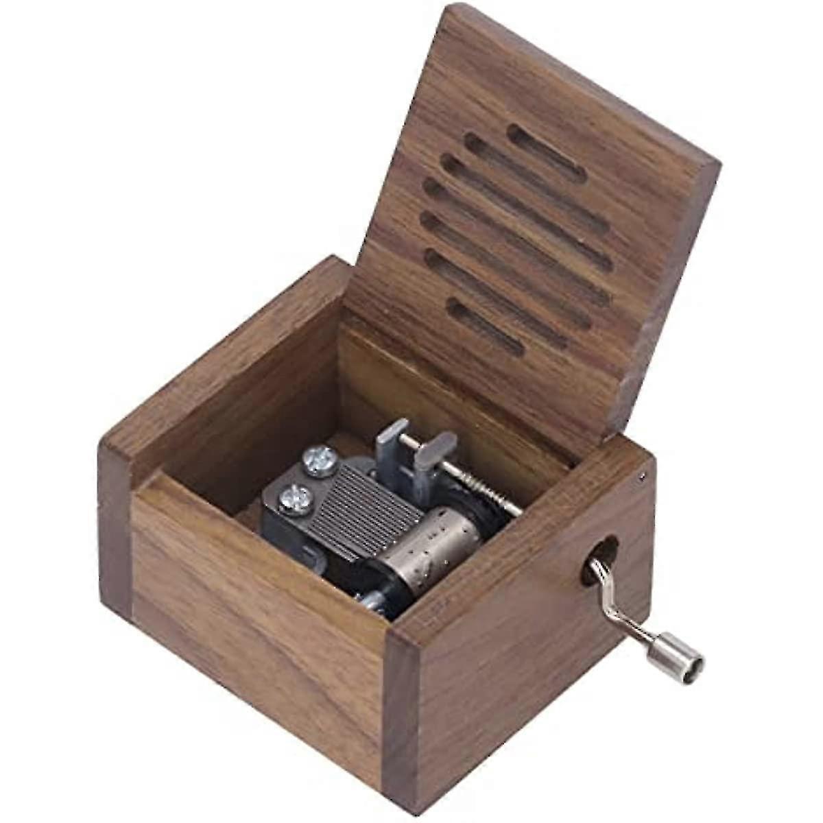 Rosvola Spieluhr mit Retro-Motiv für Ratten