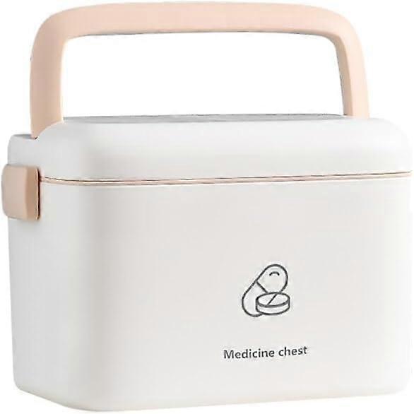 Tragbare Medizinbox Erste-Hilfe-Box, Erste-Hilfe-Koffer, multifunktionaler Medizinkoffer, Medikamentenaufbewahrung zu Hause, Medizinbox, Medizinkiste, Apothekenbox,