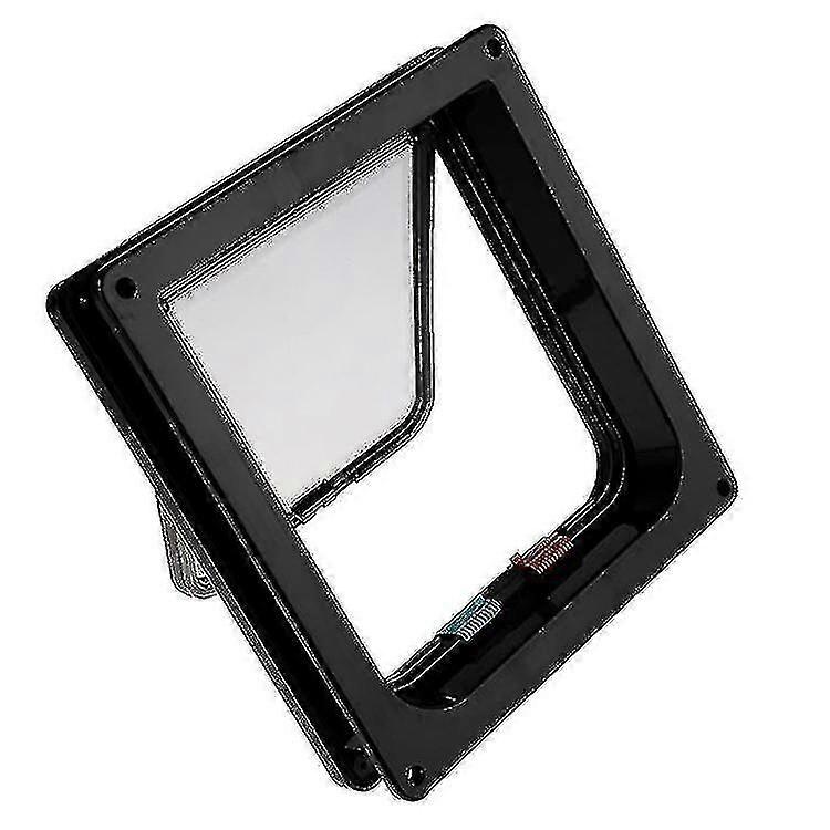 Porta para Animais de Estimação à Prova de Intempéries para Gatos & Cachorrinhos com Trava de 4 Vias Grandes Portas Internas Externas