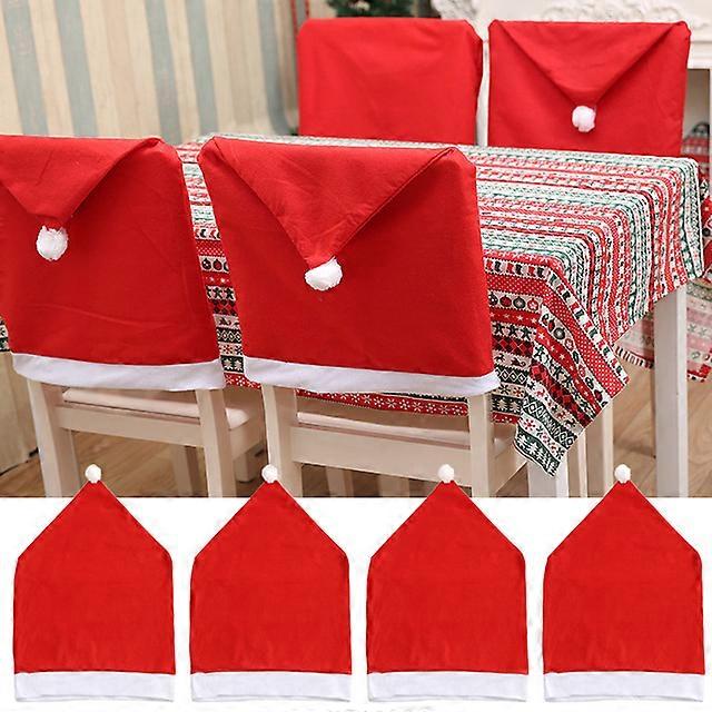Christmas Chair Cover Christmas Decoration for Home Table Dinner Chair Back Decor 2024 New Year Party Supplies Xmas Navidad 2023