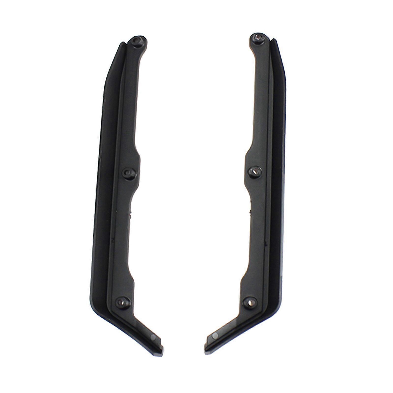 2つのRCカーパーツのセットプラスチックRCボトムシャーシ保護1:14 Wltoys RCカーモデル用1/14 RCカーアクセサリー