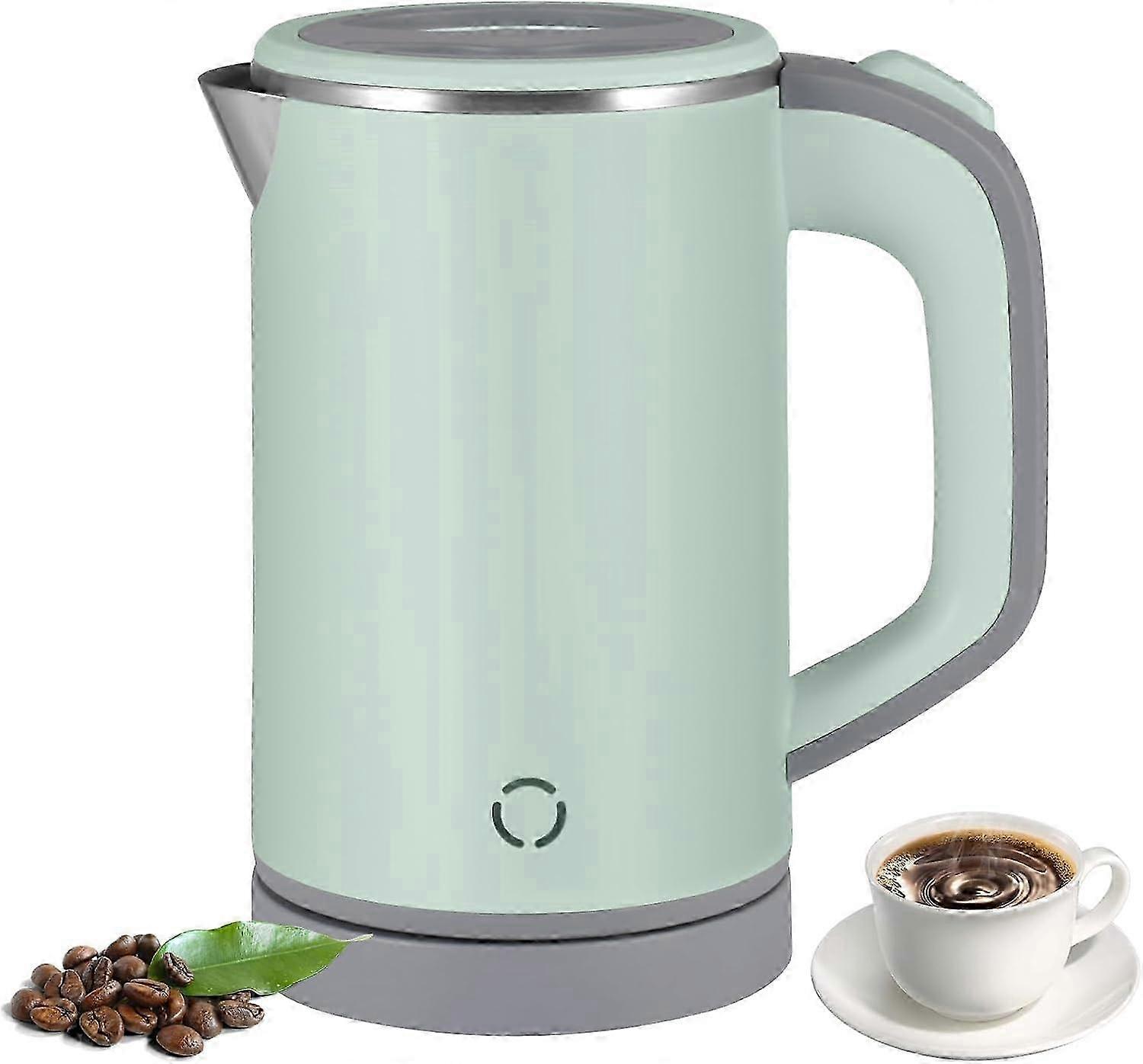 Electric Kettle, 800ML Travel Kettle Lightweight Small Kettle,Fast Boiling, Cordless Portable Kettle, Mini Camping Kettle