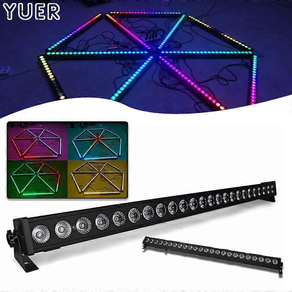 Redkid 24x3w RGB 3IN1 Led Wall Washer Light DMX Wash Bar Led lamp 2/4/6/7/12/24 channels 25 Degree L