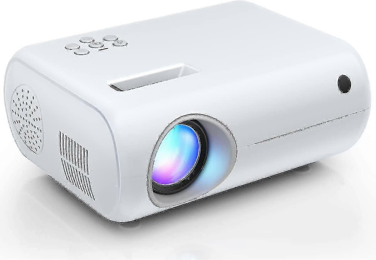 Mini Projector,  2022 Upgraded Portable Projector With 7000 Lux And Full Hd 1080p, Movie Projector Compatible With Ios/android Phone/tablet/lap