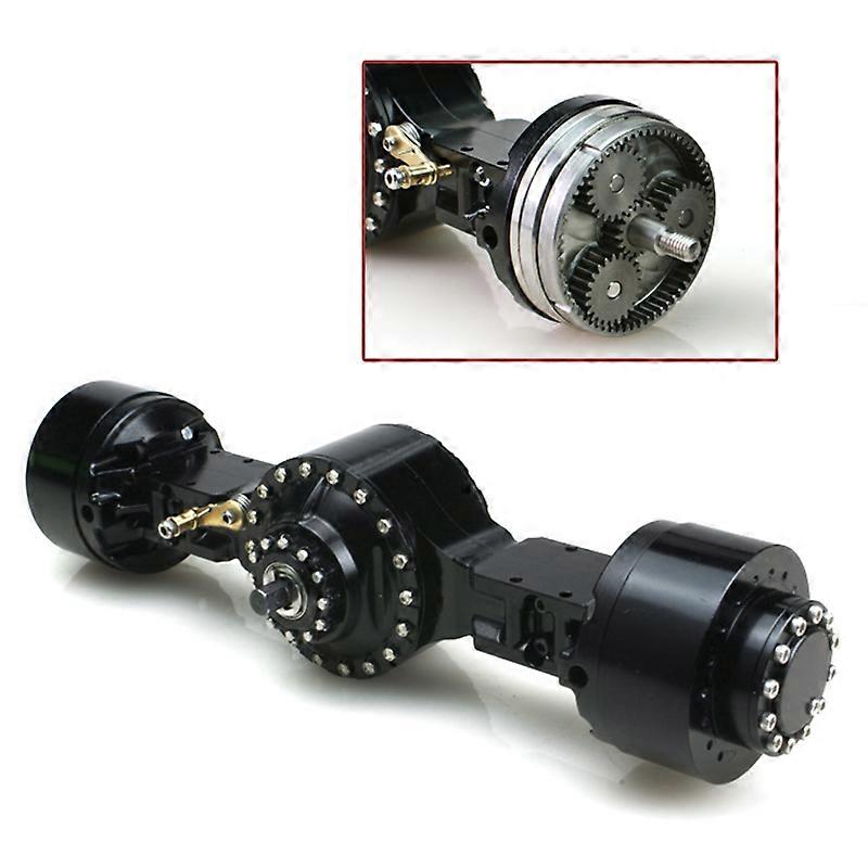 Metal CNC Differential Lock Axle for 1/15 Hydraulic RC Loader Remote Control Model Th02034-SMT3 Truck Rd-A0001