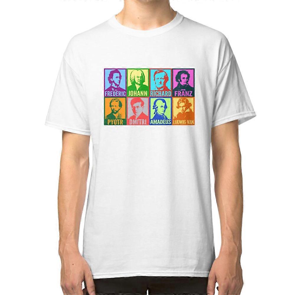 Pop Art Composers T-shirt