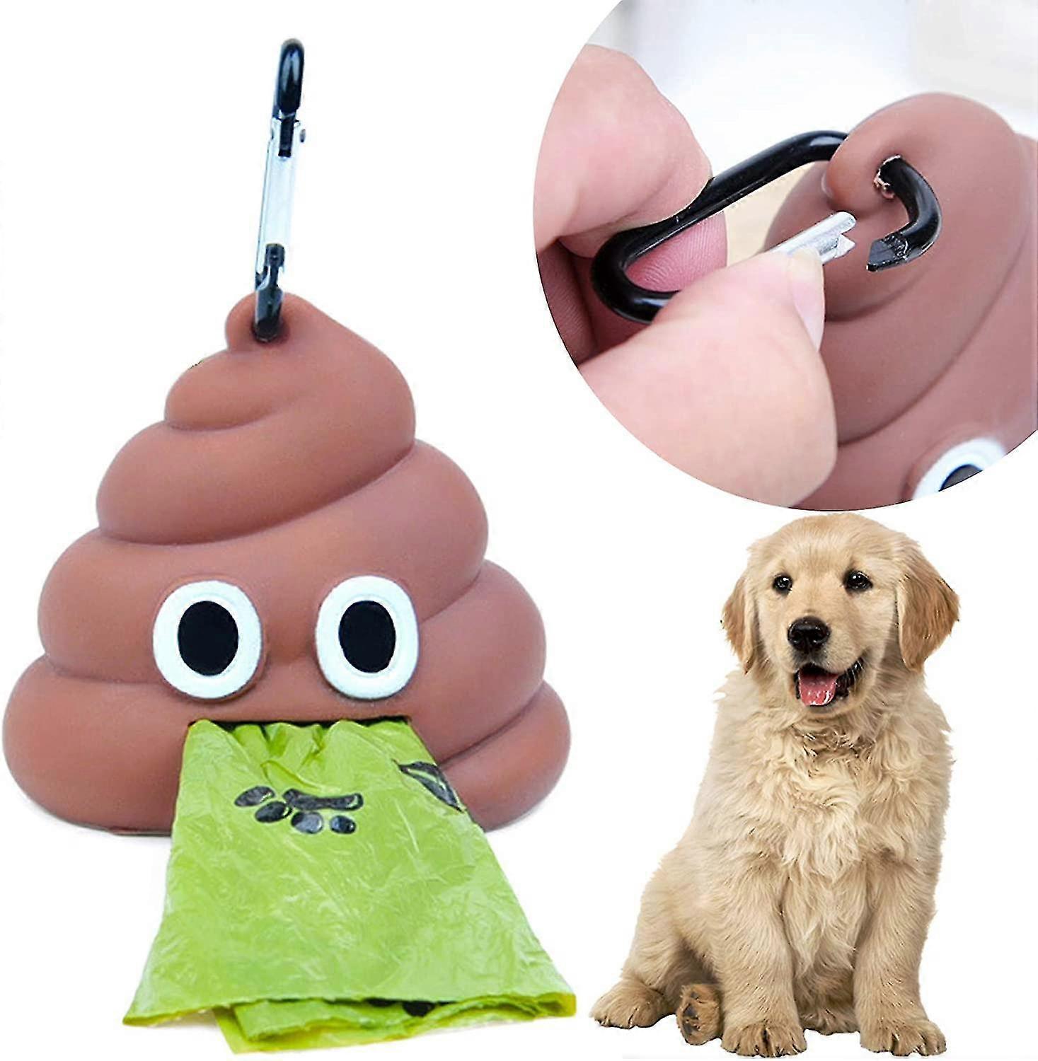 الكلب النفايات حقيبة حامل الكلب أنبوب حقيبة موزع الكلب أنبوب حقيبة موزع مع هوك للماء