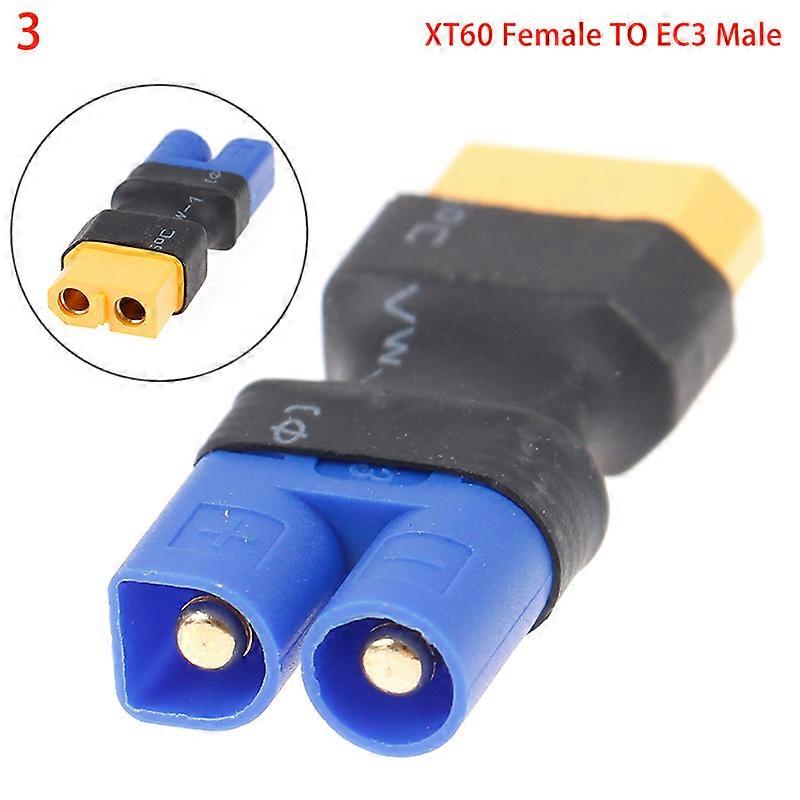 Adapter XT60 Car power connector to XT90 EC5 EC3 Female Male s Banana Plug RC Lipo Battery Control Parts DIY