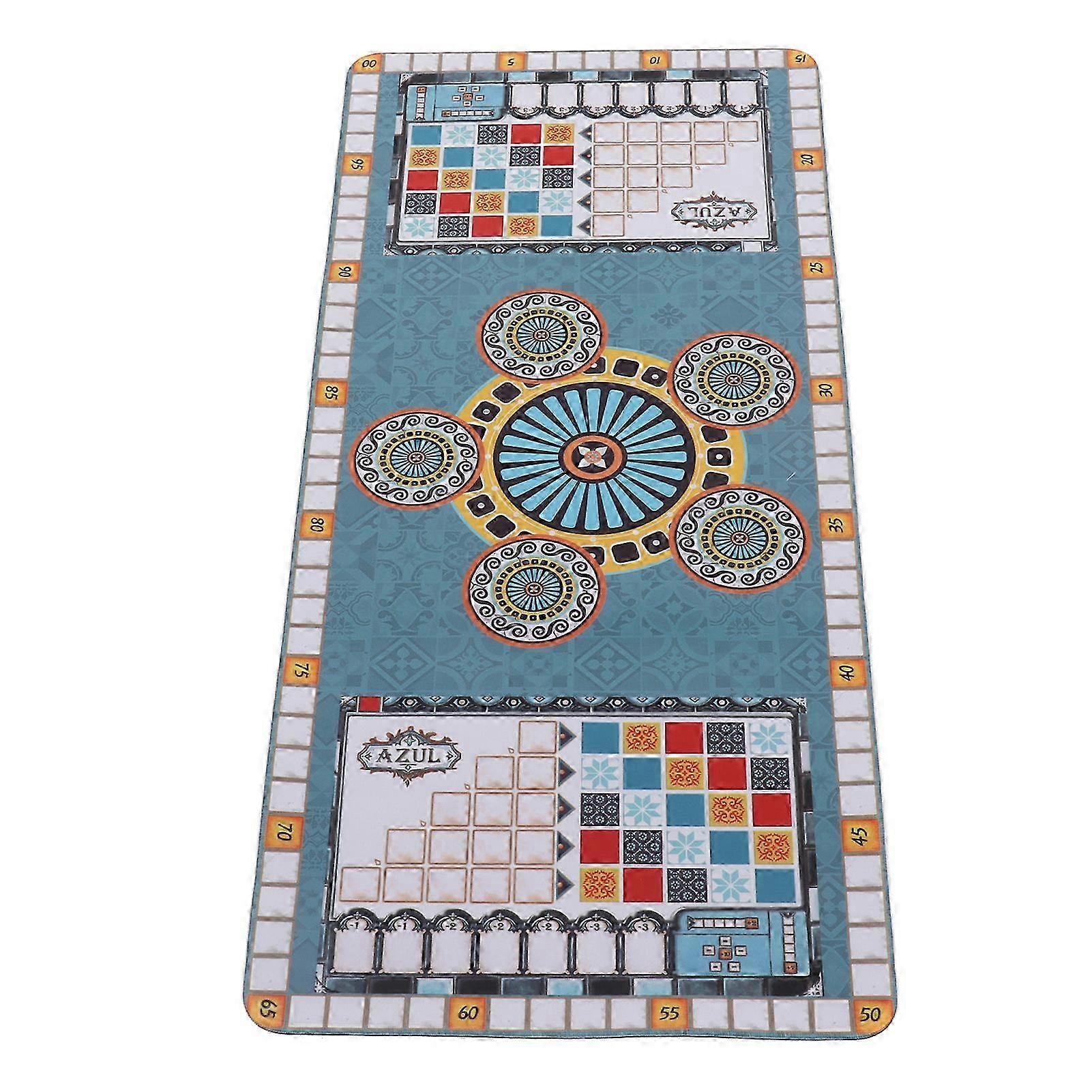 Foldable Anti-Slip Card Game Mat Portable Table Mat for Poker and Board Games