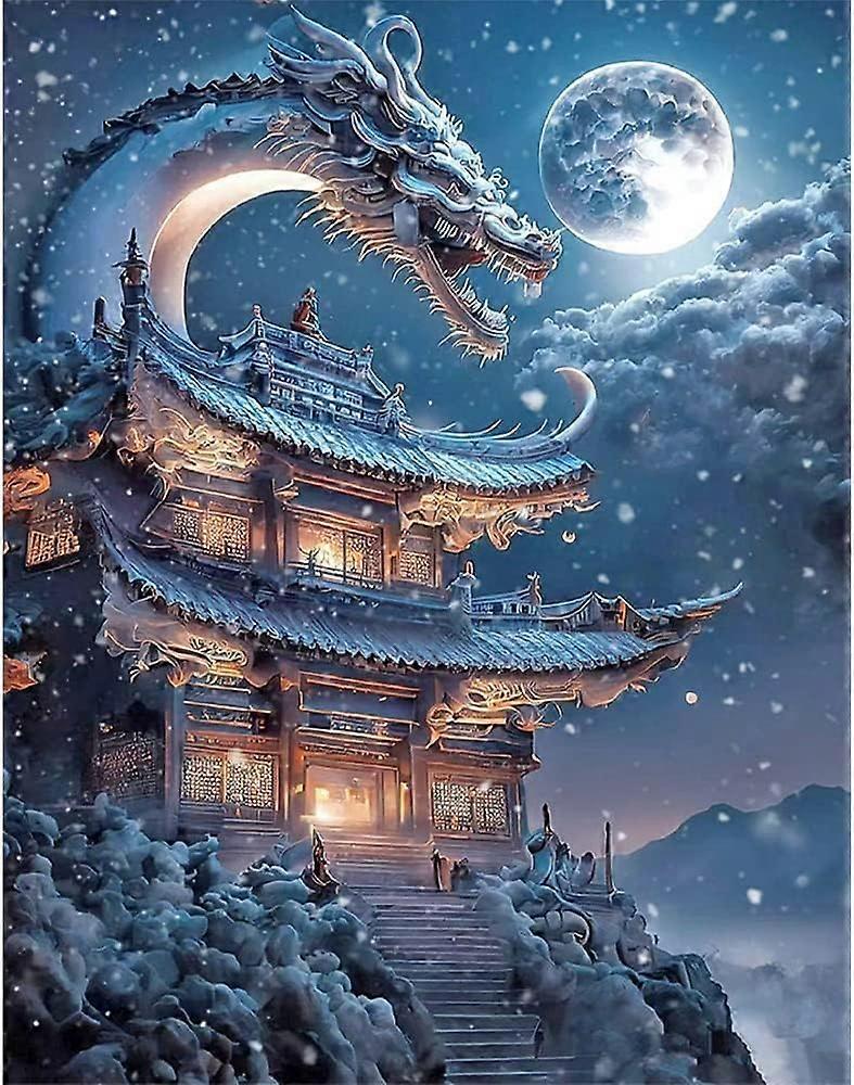 5D Diamond Painting 30x40cm Dragon Z