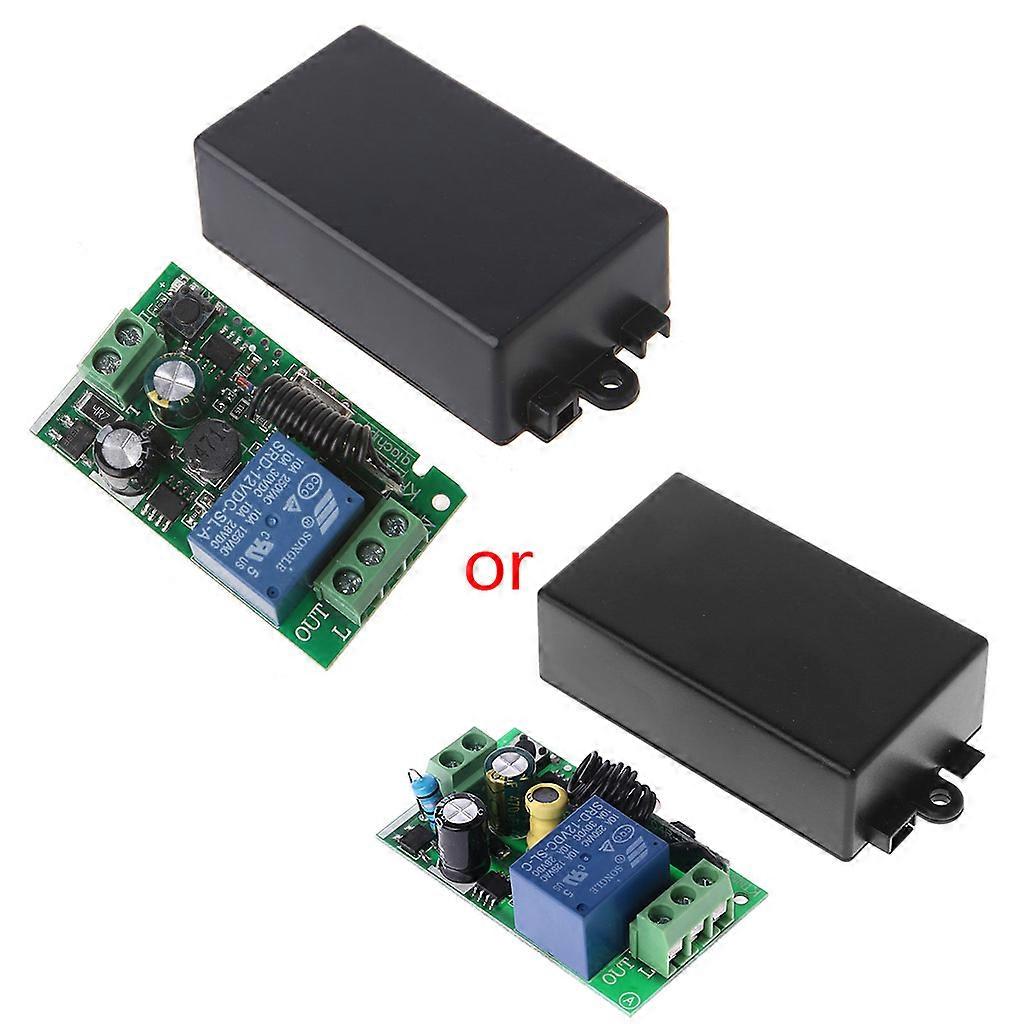 Door Gate Car DIY 433Mhz AC 110V 220V 1CH Relay Wirel Learning Code Relay