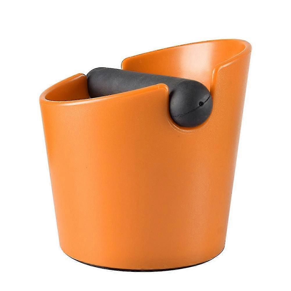 Coffee Box Espresso Knock Box Compatible With Barista Coffee Grind,orange