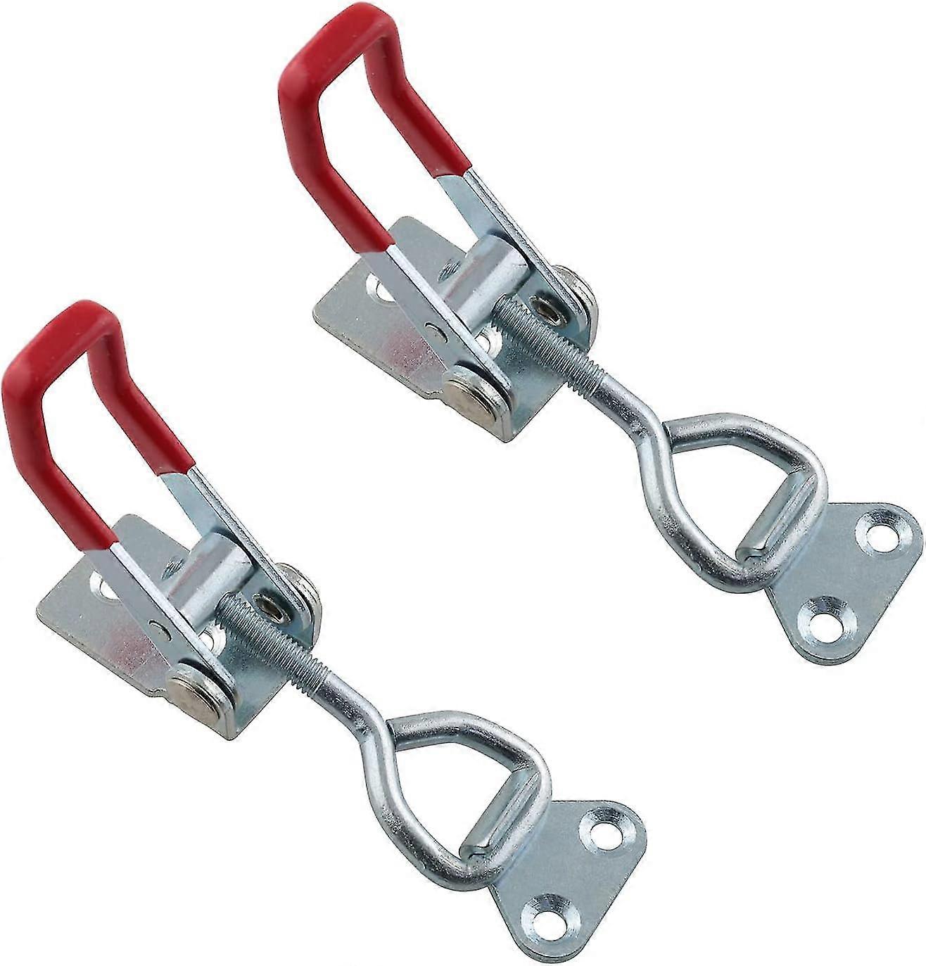 Adjustable Cabinet Latch Catch: 2pcs. Hassle-free Cabinet Handle Locking