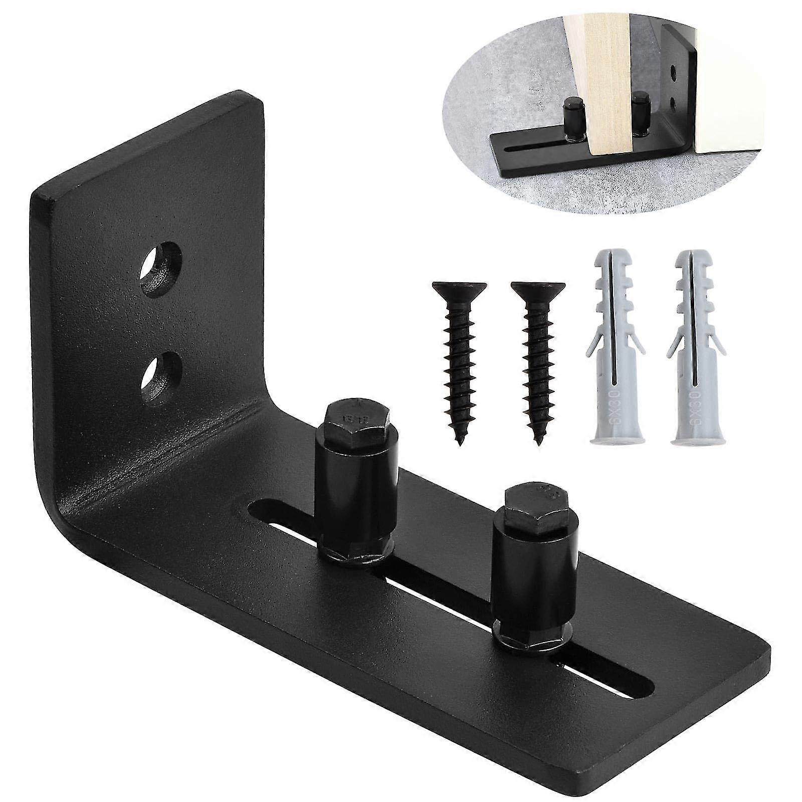 Sliding Door Floor Guide Steel Door Floor Guide Adjustable Floor Guide With 2 Wheels