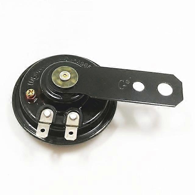 Universal Scooter Horn 12V 24V 48V 1.5A 110db E-Bikes Motorcycle Electric Horn Kits 110db Waterproof Round Loud Horn Speaker