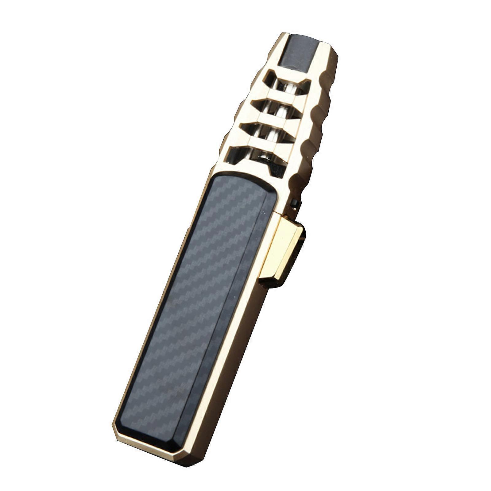 Windproof Straight Torch Blue Flame Lighter