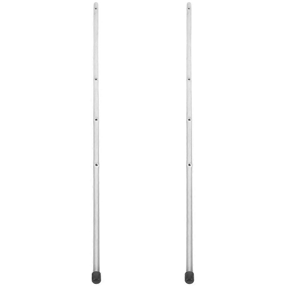 2 pz Calcio Balilla Accessorio Macchina Calcio Parte Calcio Balilla Operazione Asta Metallo Operazione Palo Come mostrato 41.50X0.60X0.60CM