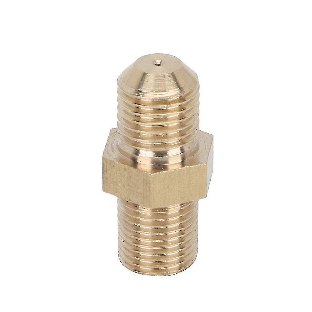 4an Oil Inlet Feed Adapter With 1.0mm Restrictor For Gt28/gt30/gt35r Ball Bearing Turbo