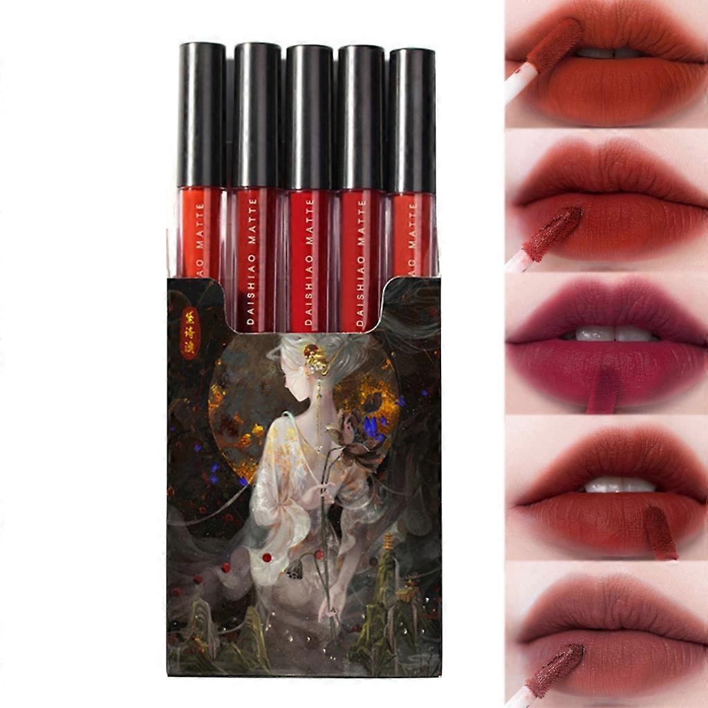 Liquid Matte Lipstick Makeup Sets Waterproof Long Lasting Liquid Lipgloss Kit