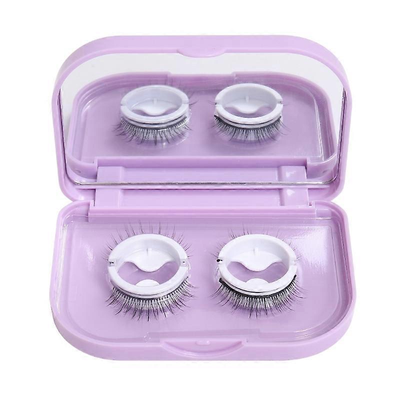 Reusable Self Adhesive Eyelashes No Glue or Eyeliner Needed Stable False lashes