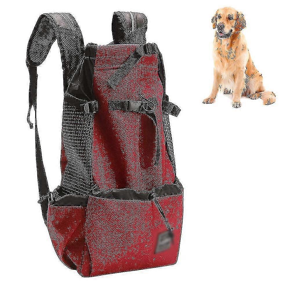 Dog Carrier Backpack For Small And Medium Pets Front Facing Adjustable Dog Backpack Carrier Fully Ventilated