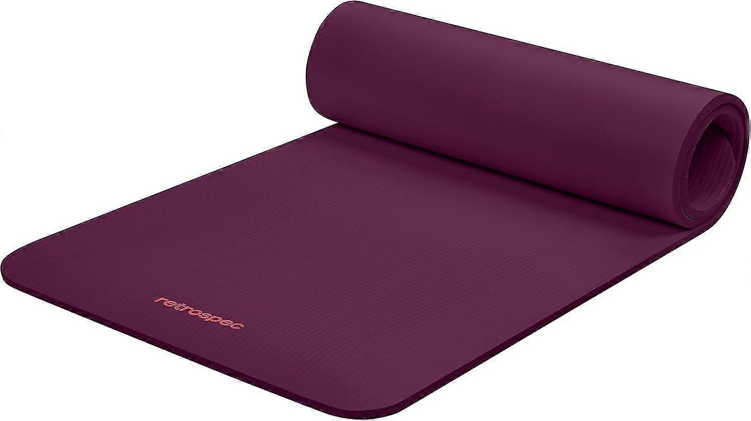 High quality Yoga Mat Thick w/Nylon Strap