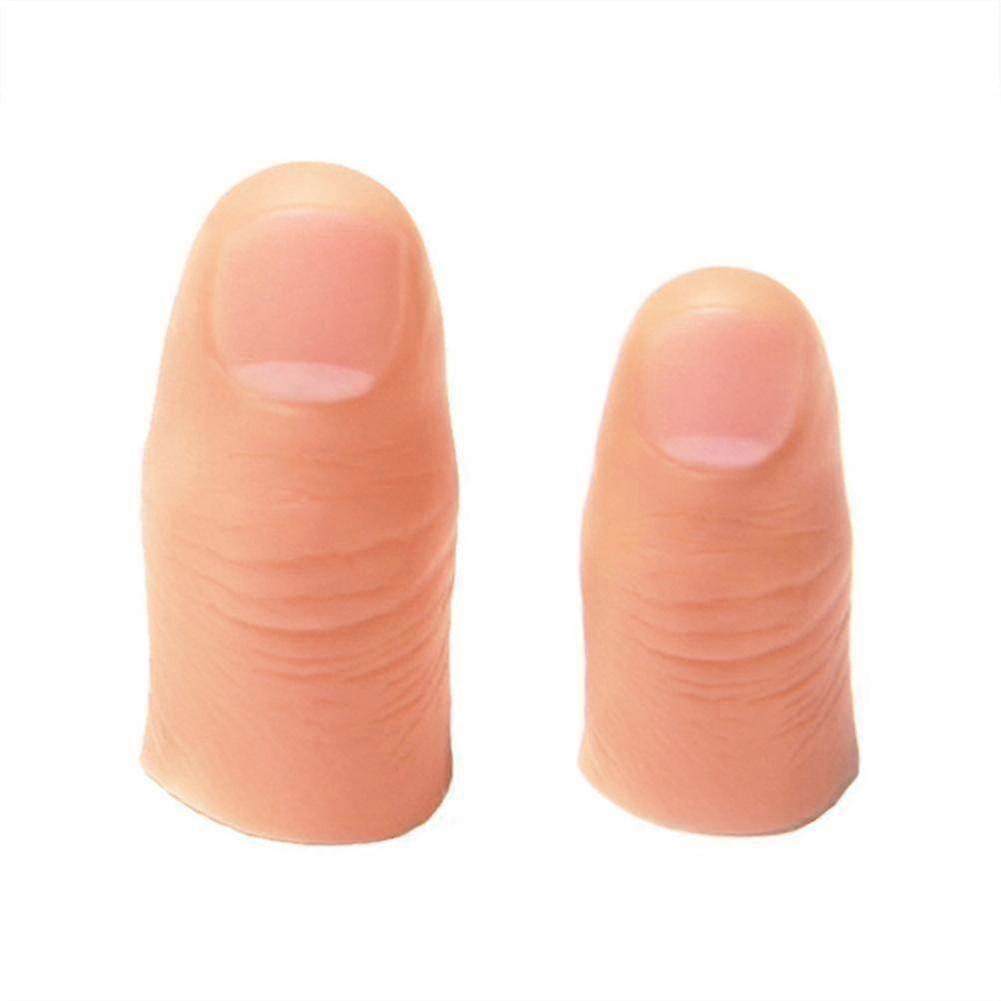 5pcs doigt tour de magie faux pouce doux pointe gros plan scène spectacle prop farce jouet TW