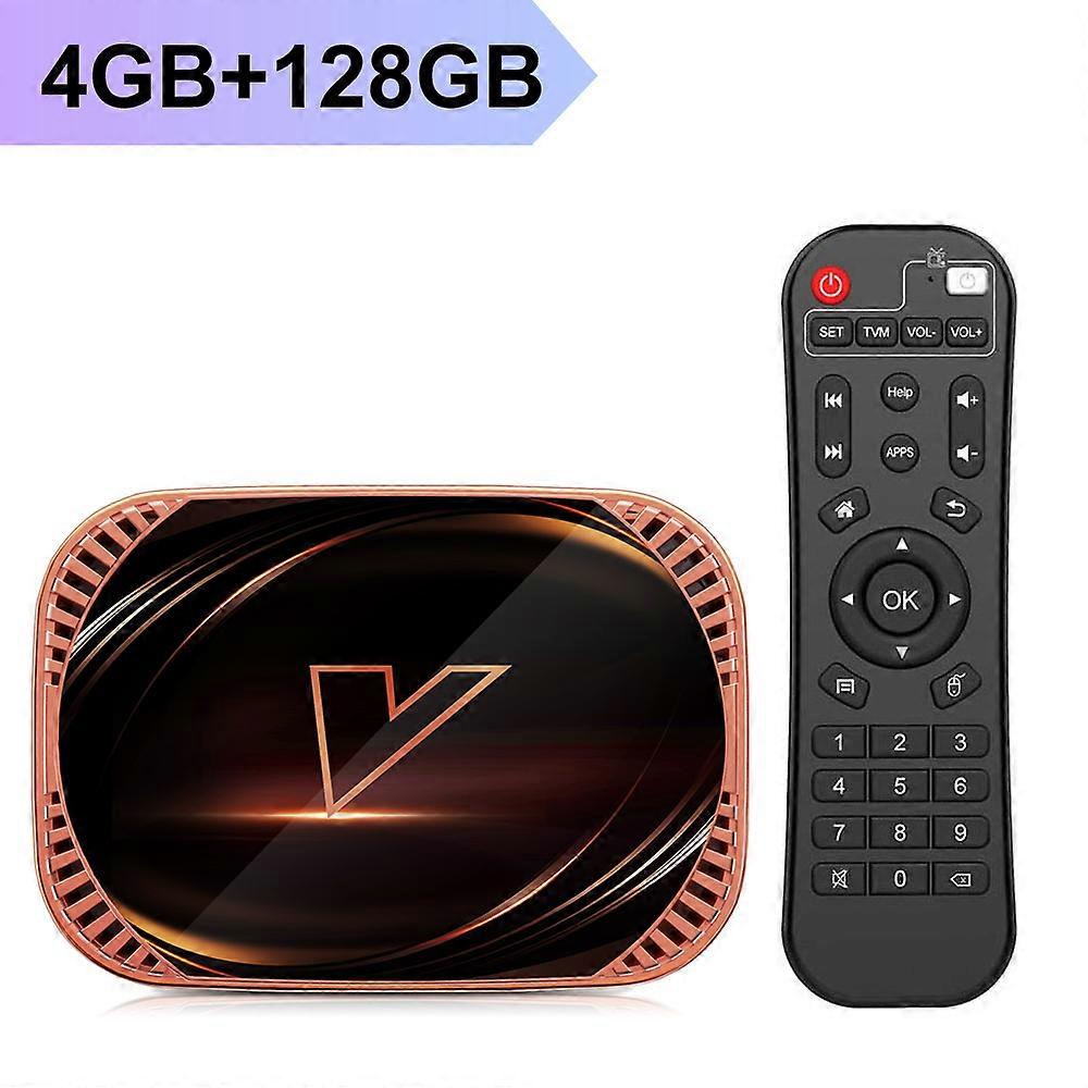 Amlogic S905X4 Android 11 TV Box 4GB 128GB 1000M Dual Wifi 4K AV1 Youtube VONTAR X4 Android11.0 Media Player 4G 32G Set Top Box