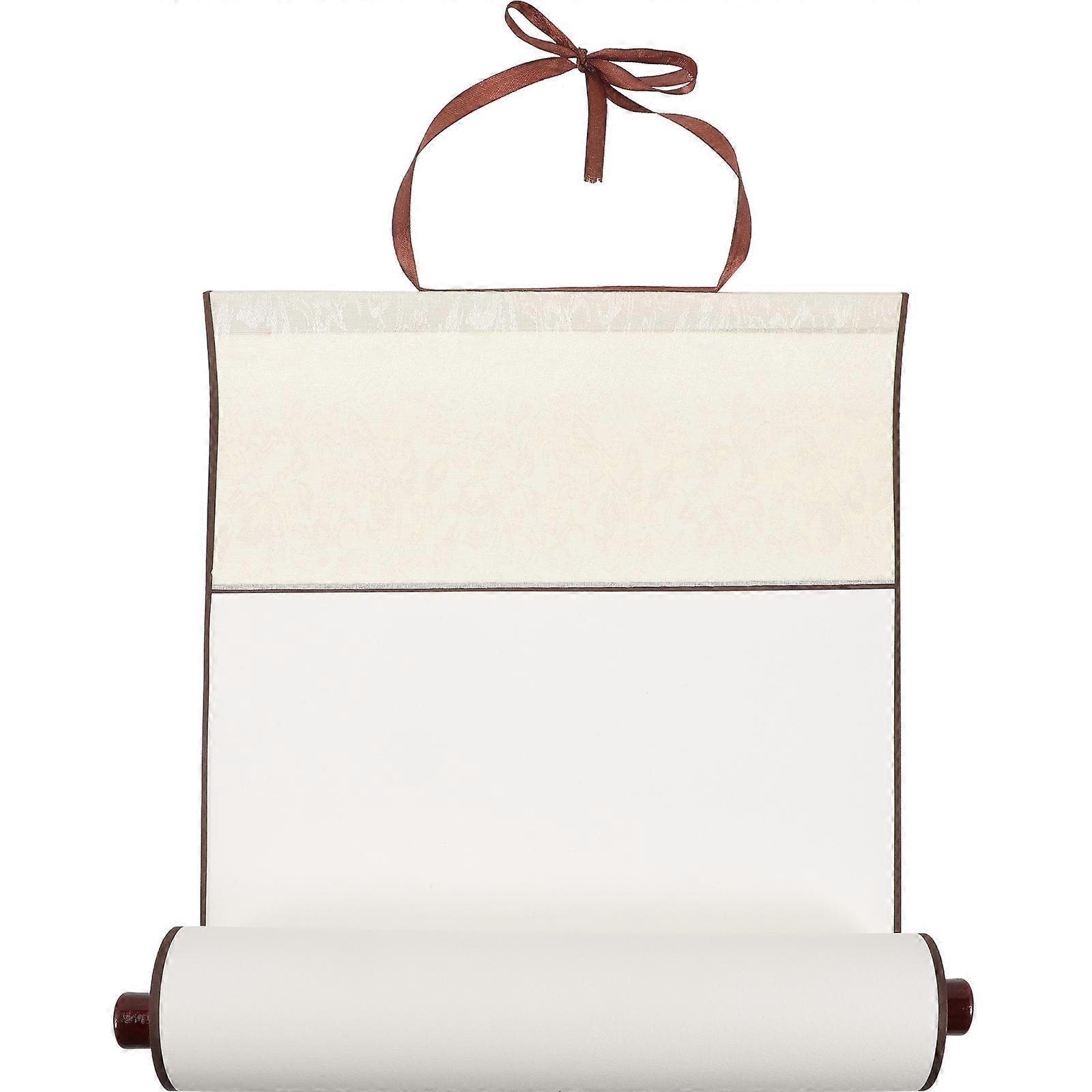 Blank Calligraphy Paper Multi-function Blank Scroll Chinese Painting Scroll Unique Painting Paper