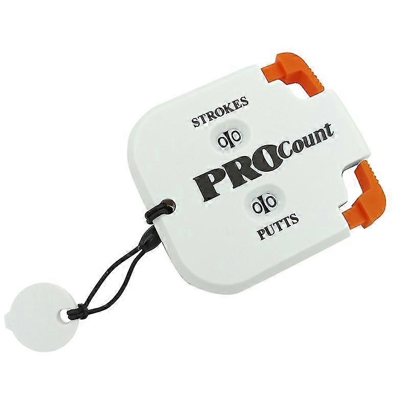 Mini Handheld Golf Shot Count Stroke Putt Licznik punktów Dwie cyfry Scoring Keeper With Key Chain Golf Training Aids Tool