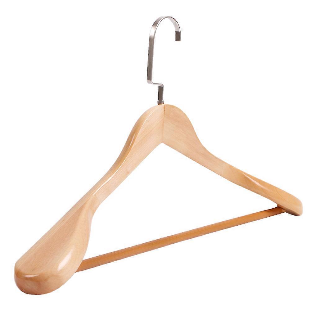 1 Pc  Thicken Wide Hanger Traceless Coat Hanger Solid Drying Rack for Home Use