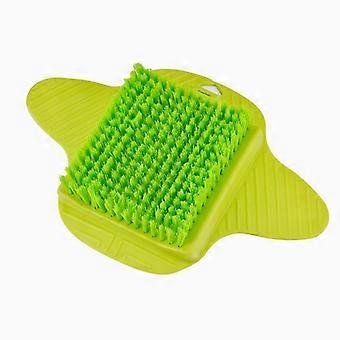 Green foot brush