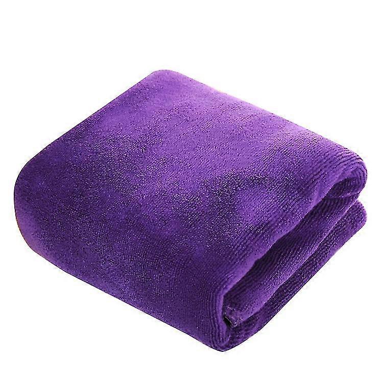 Microfiber Cleaning Cloths, Nonabrasive, Reusable & Washable  15.7x23.6" Grape Purple (2pack)