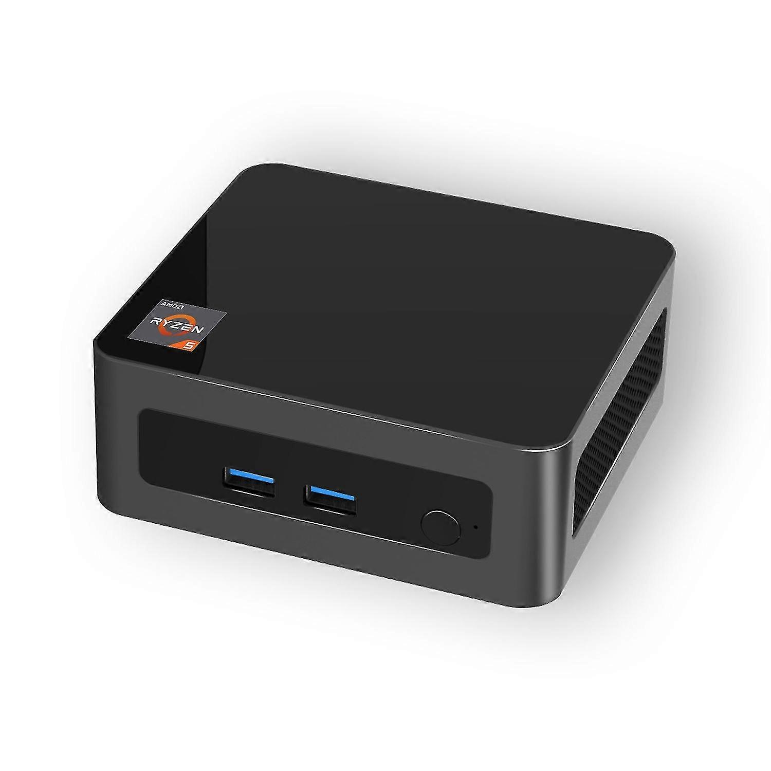 Mini PC Windows 11 8GB RAM 256GB SSD Mini Desktop Computer AMD Ryzen R5 5600H Processor 6 Cores 12 T