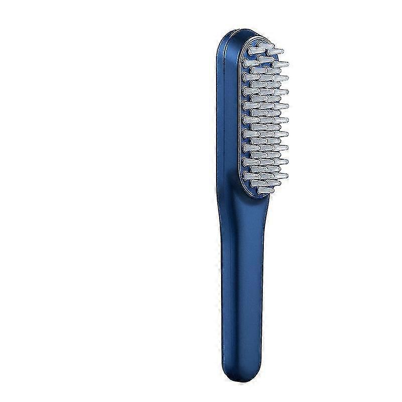 Electric Massage Comb Rechargeable Soft Light Scalp Massager Pressure Handheld Head Care Stress Reducing Hair Brush Home Gifts