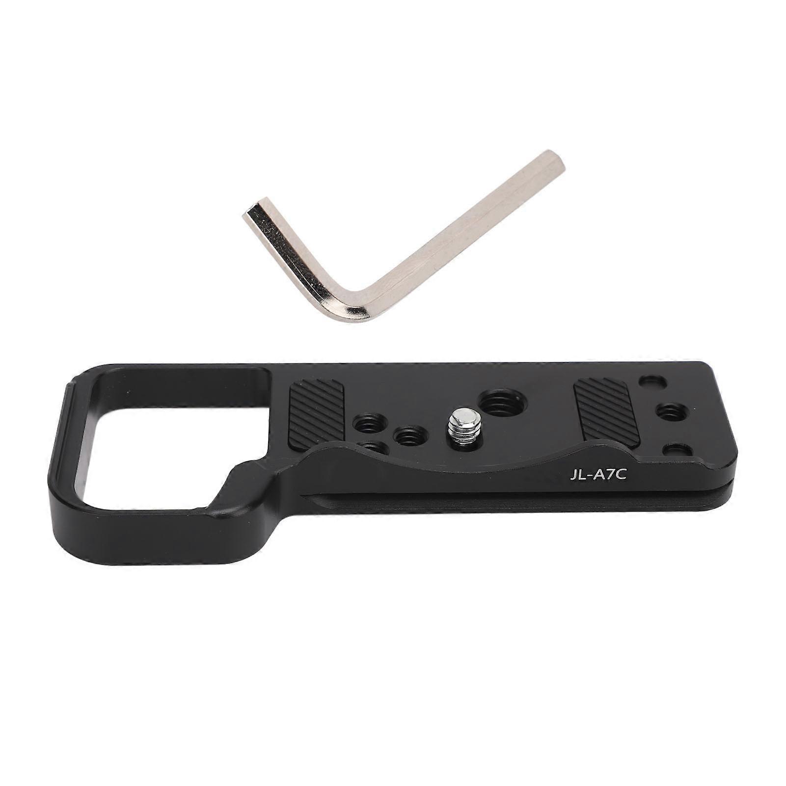 Vertical Camera Quick Release Plate for A7C - Aluminum L Bracket with Arca Compatibility