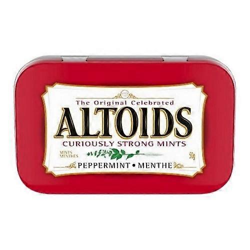 Altoids Mints Pfefferminze, 50 Gramm (Packung mit 6 Stück)