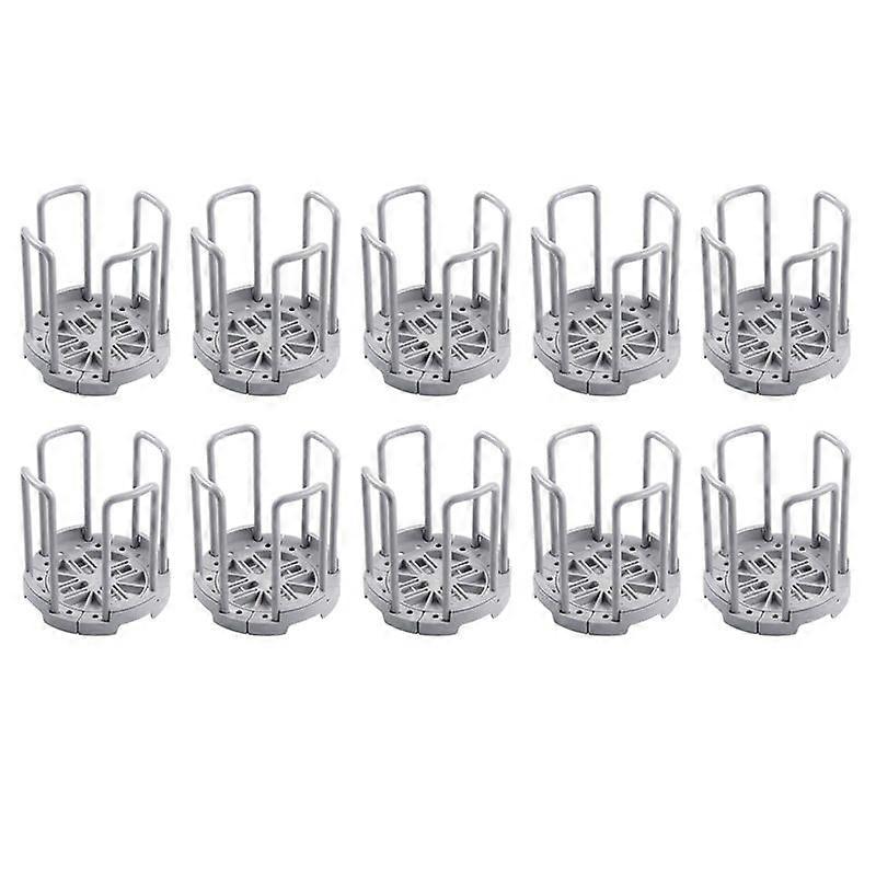 Retractable Desktop Dish Rack Dish Storage Rack Storage Rack Drain Cup Rack Kitchen Gray
