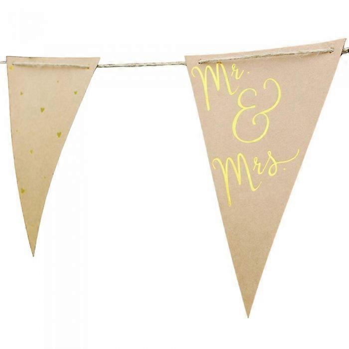 Apac Herr & Fru Preget Bunting